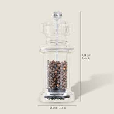 Cole & Mason 605 Salt & Pepper Mills 5.5